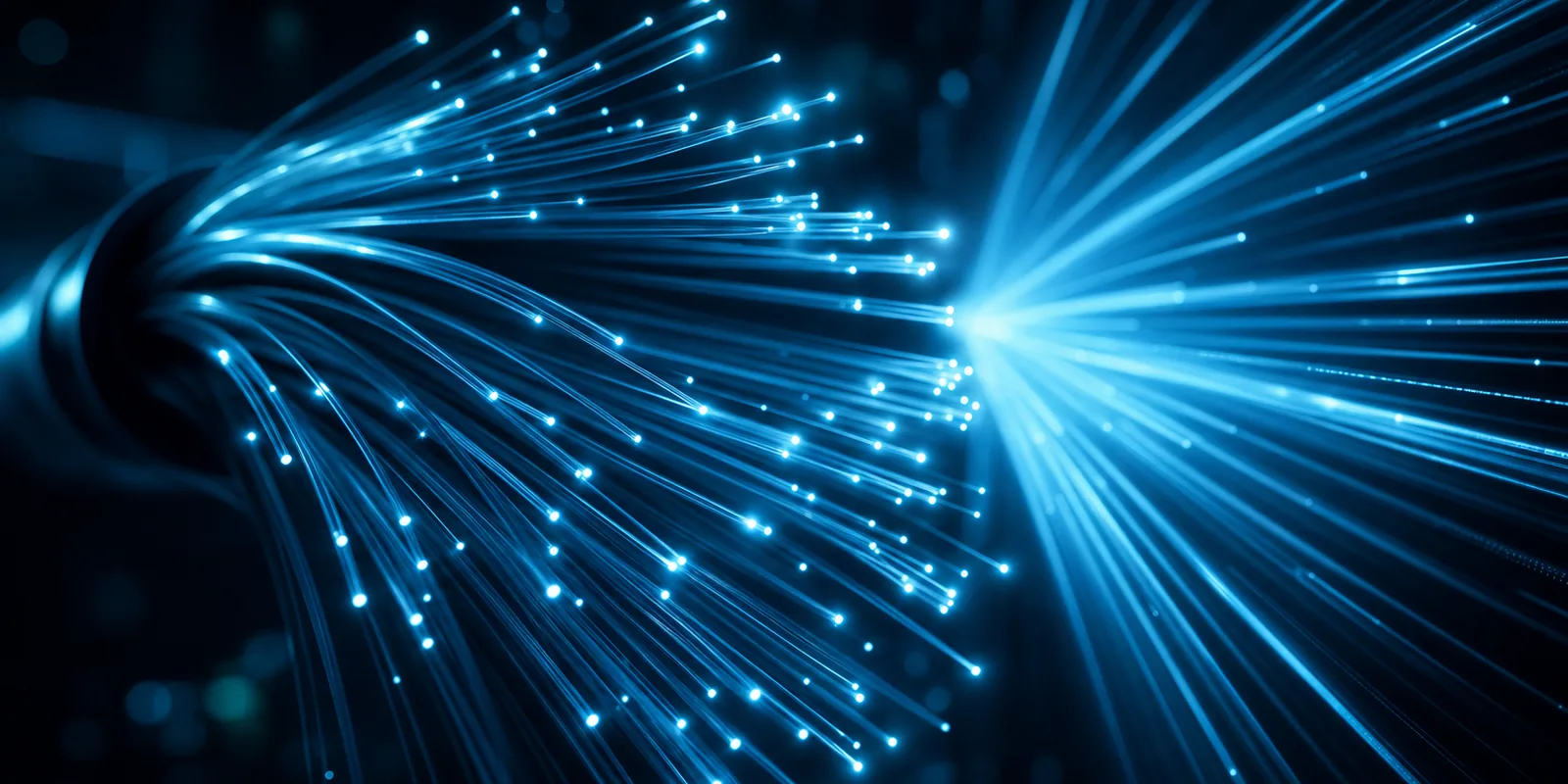 Broadband & Leased Lines — abstract Tech Savvy Solutions network graphic