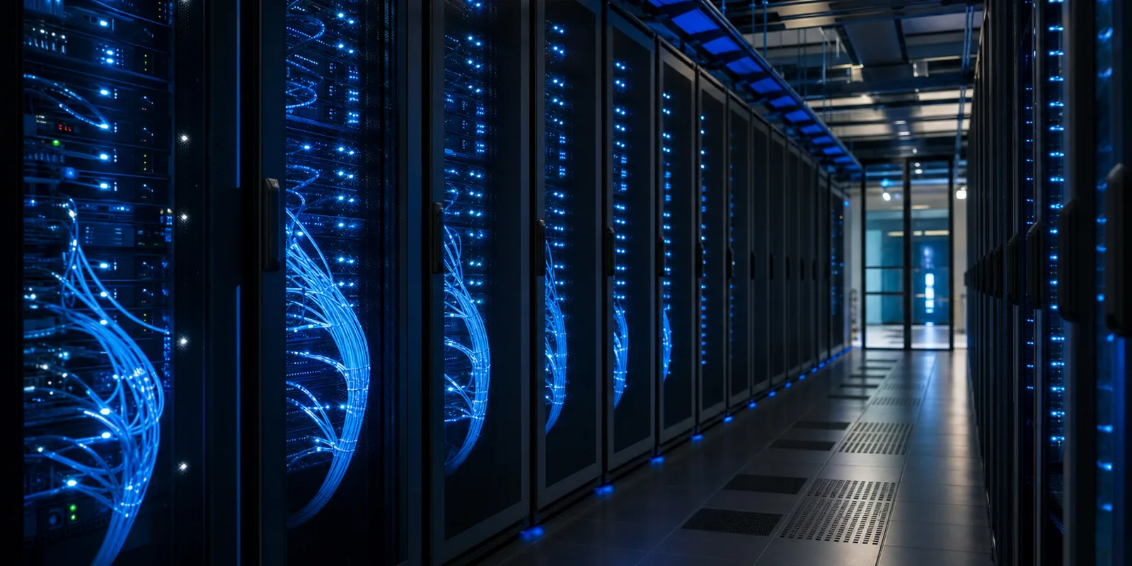 Server Solutions — abstract Tech Savvy Solutions network graphic